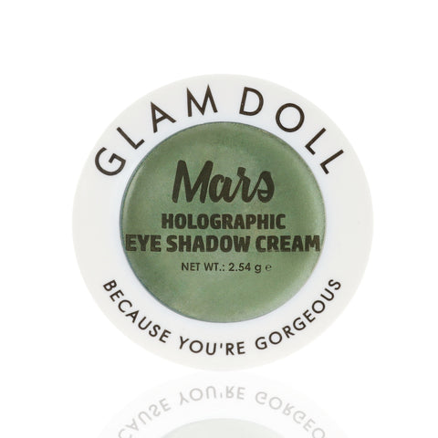 Mars Holographic Eyeshadow Cream Green