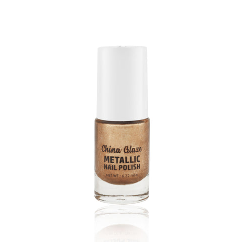 China Glaze Dark Gold Metallic Nail Polish