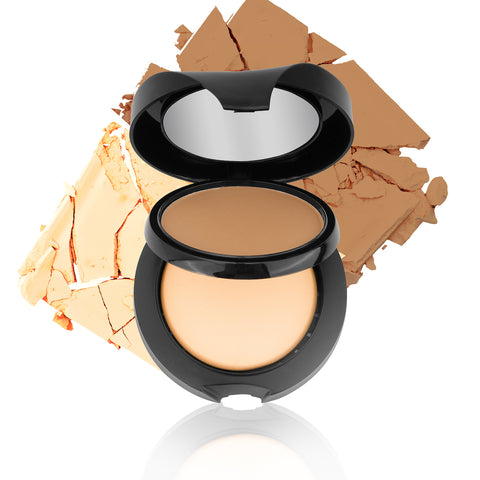 Flawless Dark Brown Dual Face Powder