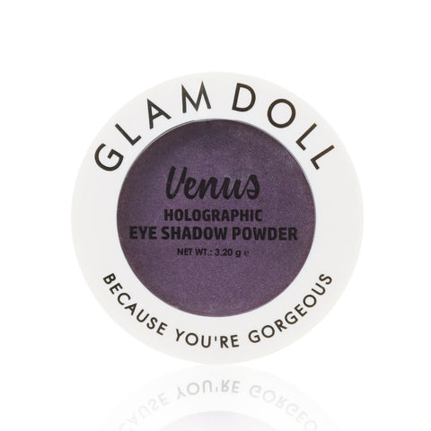 Venus Holographic Eyeshadow Powder Purple