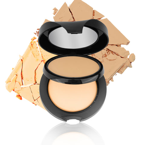 Flawless Medium Brown Dual Face Powder