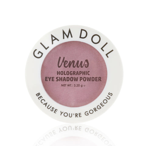 Venus Holographic Eyeshadow Powder Pink