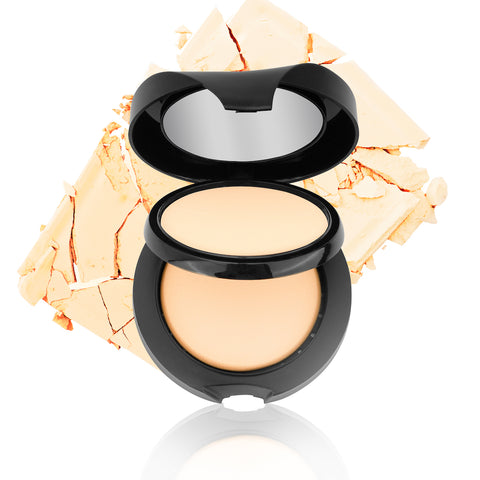 Flawless Light Brown Dual Face Powder