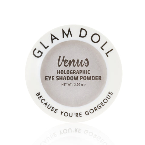 Venus Holographic Eyeshadow Powder White Glitter